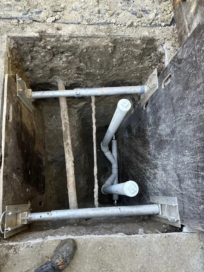 Experienced plumber completing Gas Line Repair work in Nanticoke